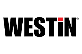 WESTIN logo in black with a red square over the I on a white background