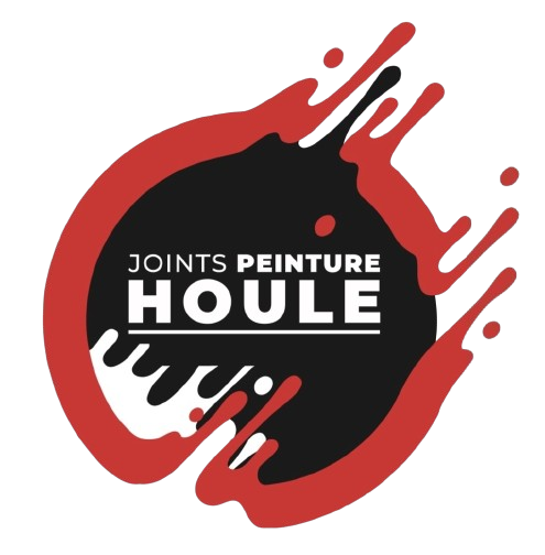 Un logo rouge et noir pour joints peinture houle