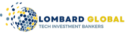 The logo for lombard global tech investment bankers