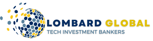 The logo for lombard global tech investment bankers
