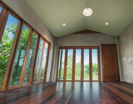 Bright Modern Room With Wood Floors, Large Windows, Glass Doors — All Aussie Sunrooms in Port Stephens, NSW