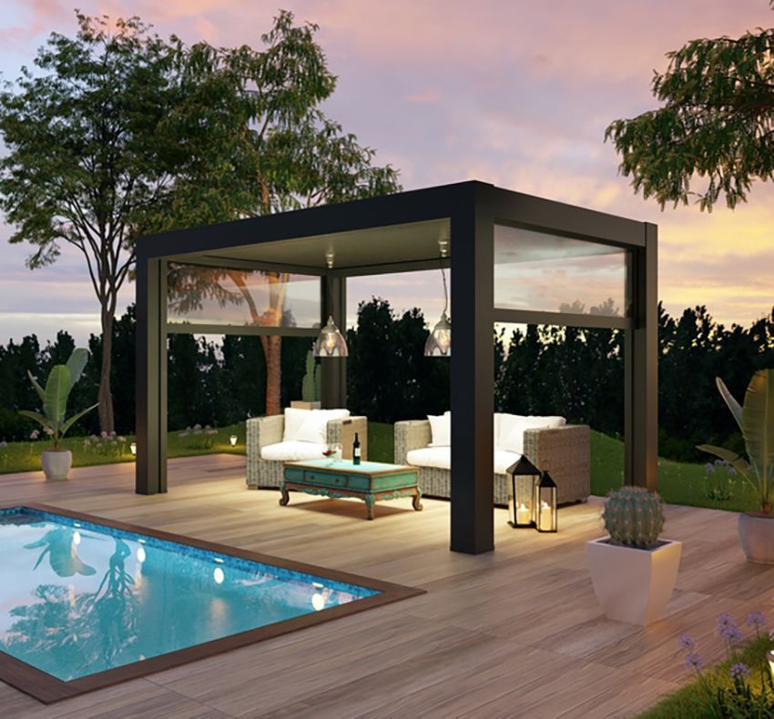 Modern Outdoor Pergola on a Pool Deck — All Aussie Sunrooms in Port Stephens, NSW