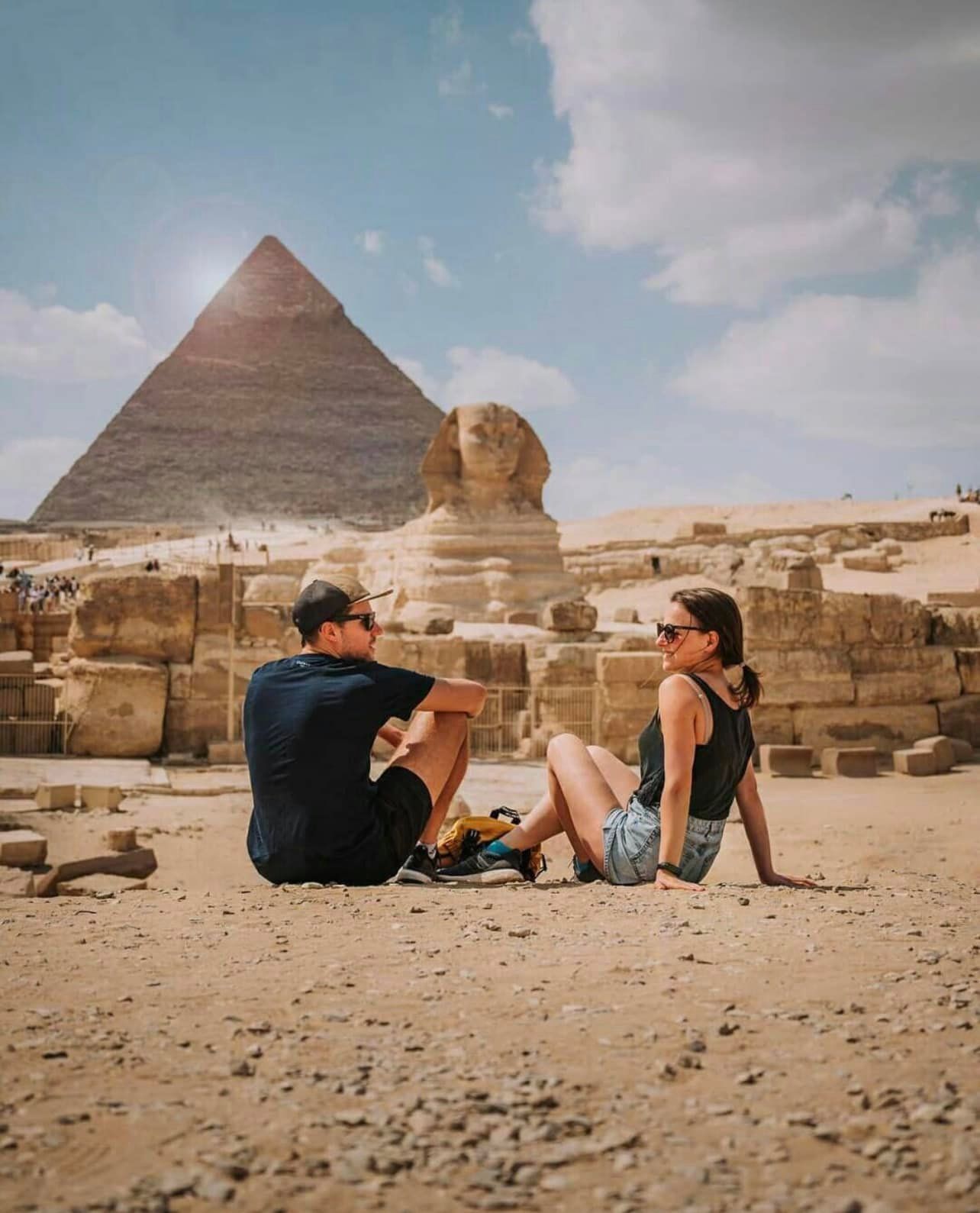 Pyramids of Giza And Cairo Tour By Semi Private Minivan Hurghada