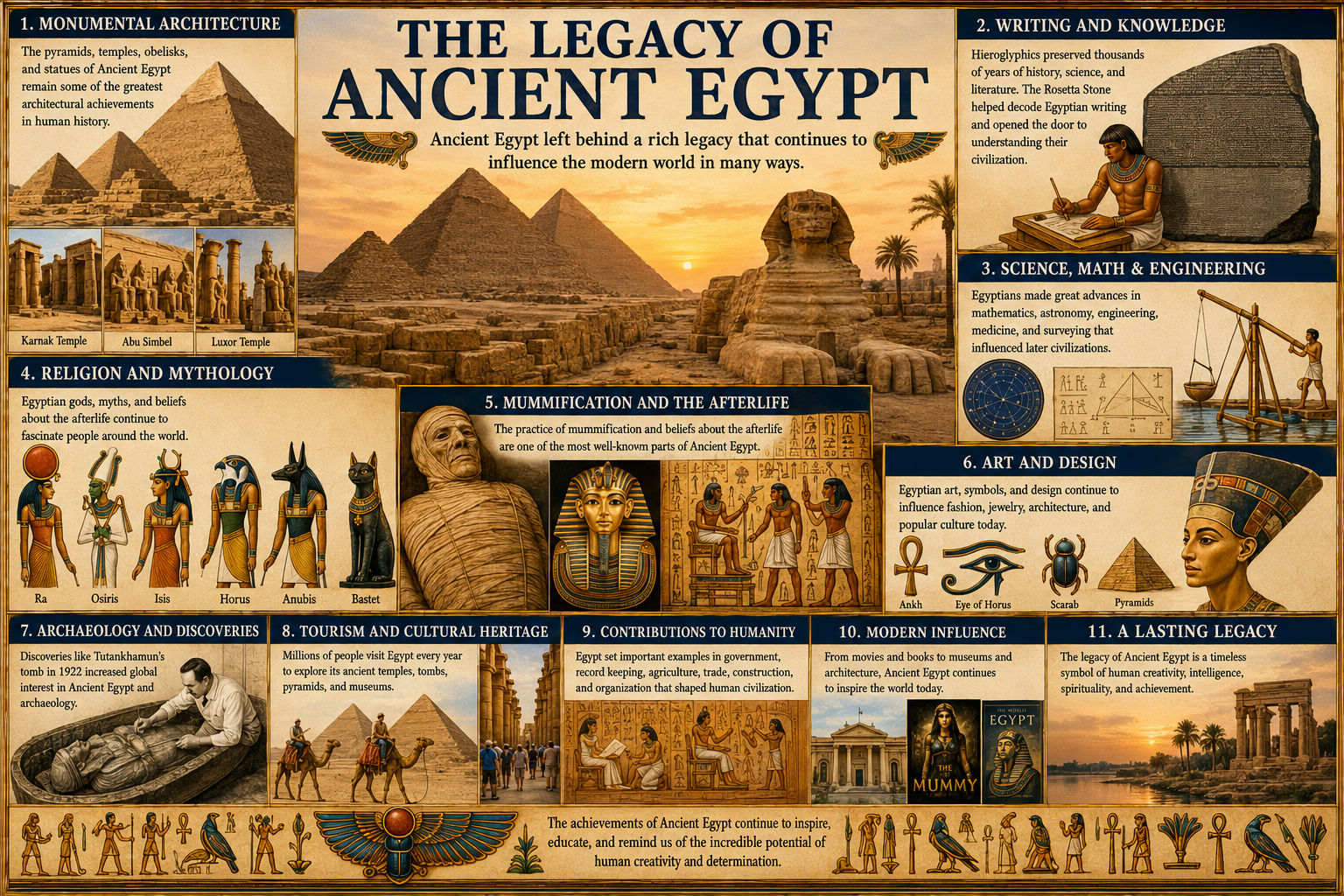 The Legacy of Ancient Egypt