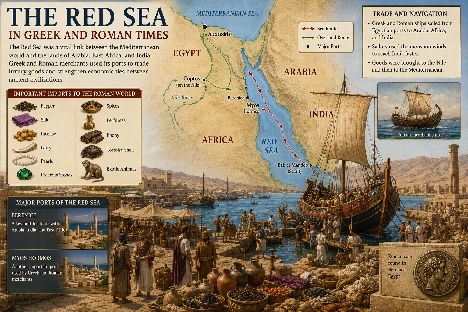 The Red Sea in Greek and Roman Times