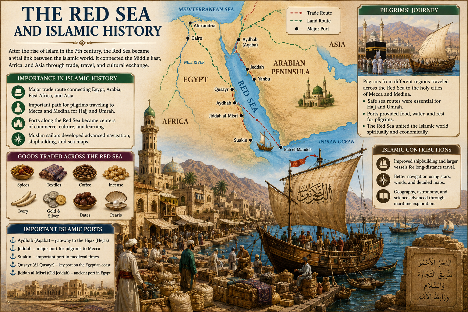 The Red Sea and Islamic History