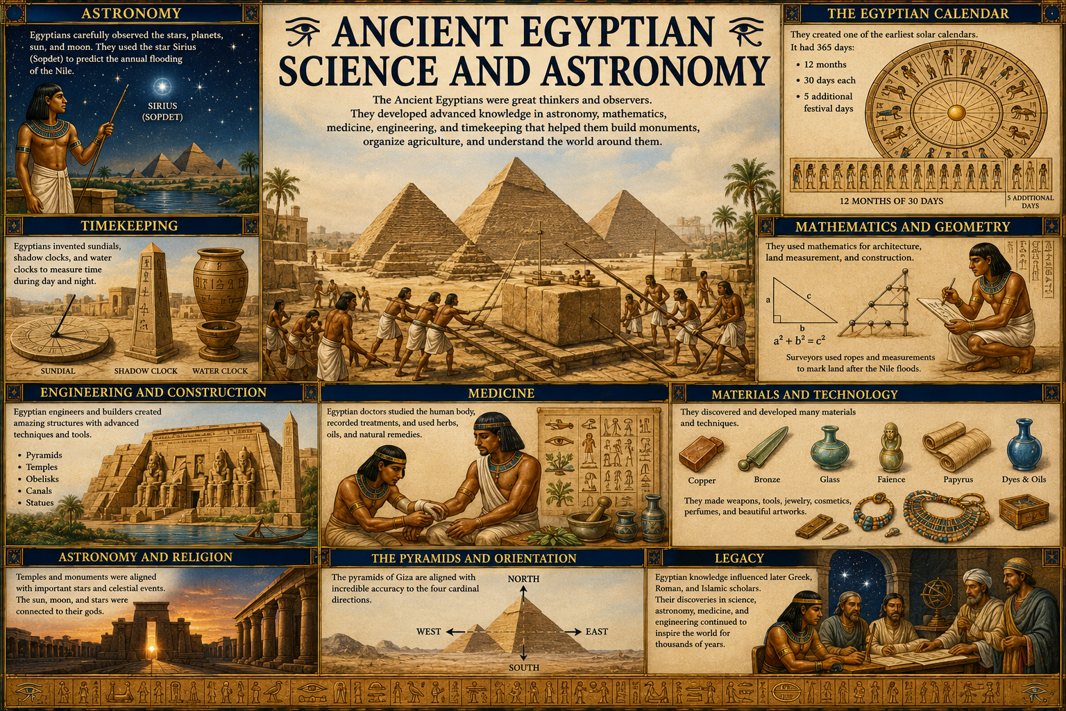 Ancient Egyptian Science and Astronomy