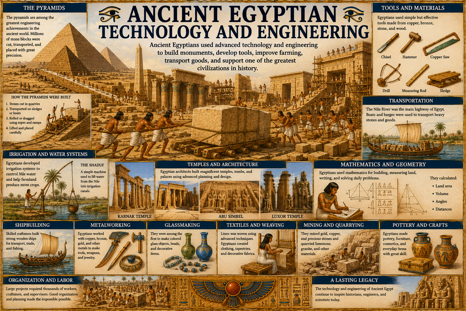Ancient Egyptian Technology and Engineering