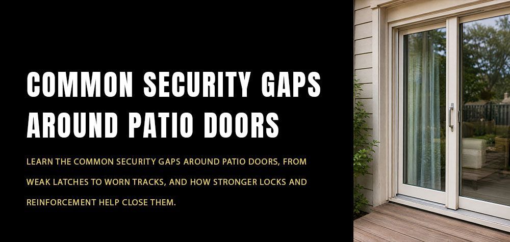 Common Security Gaps Around Patio Doors