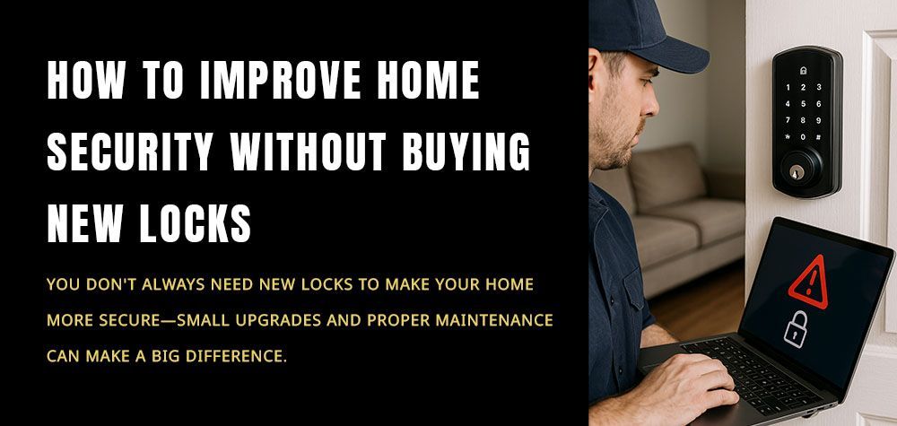 How to Improve Home Security Without Buying New Locks