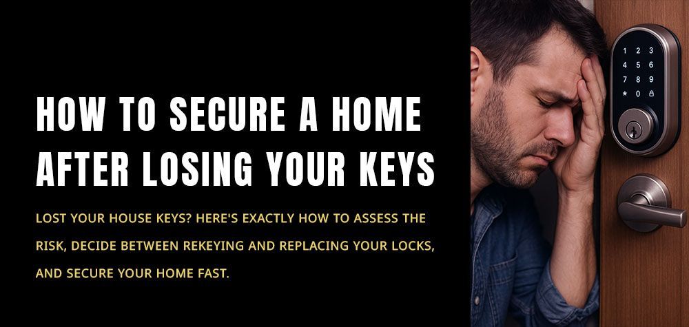 How to Secure a Home After Losing Your Keys