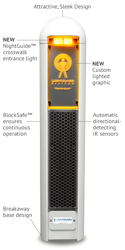 Automatic Activation Bollard (T6) — Santa Rosa, CA — Lightguard Systems Automatic Activation Bollard (T6) — Santa Rosa, CA — Lightguard Systems