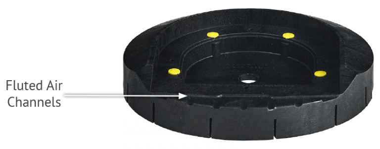 10″ Standard Composite IRWL Base Plate — Santa Rosa, CA — Lightguard Systems