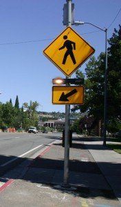 Installed RRFBs — Santa Rosa, CA — Lightguard Systems Installed RRFBs — Santa Rosa, CA — Lightguard Systems