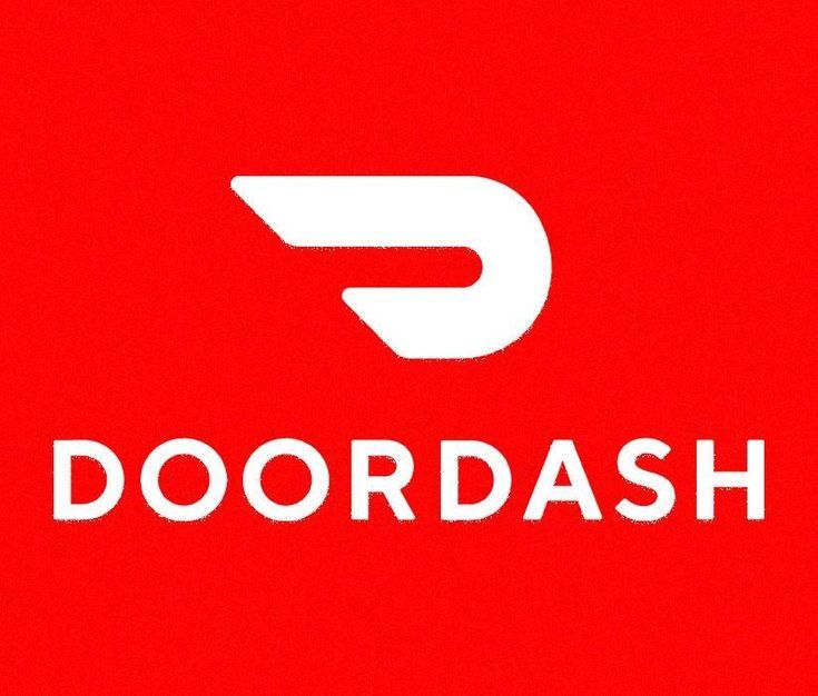 The DoorDash logo: a white stylized 'D' symbol above the word 