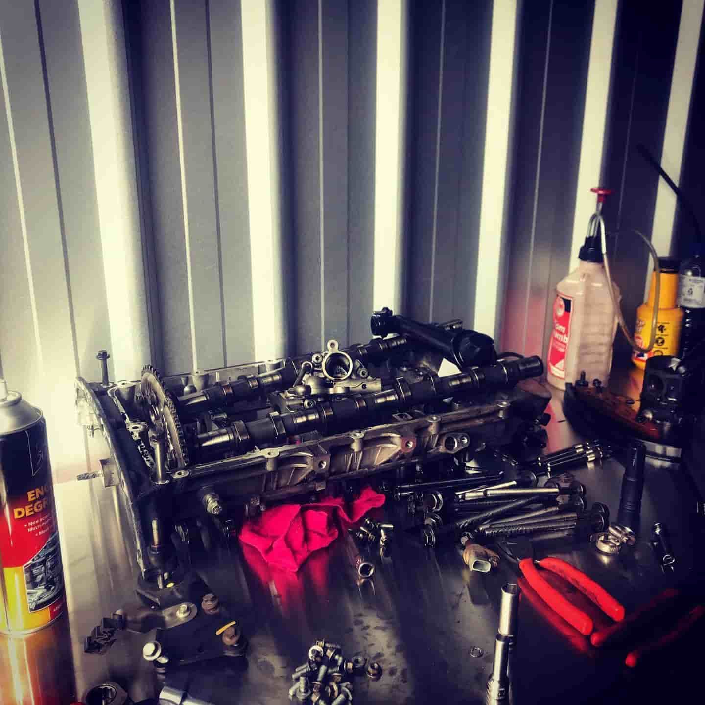 A Bunch Of Tools Are On A Table Including A Pair Of Pliers — ProStreet Automotive & Fabrication In Cardiff, NSW