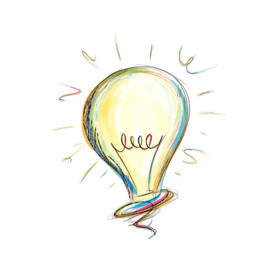 Disegno di una lampadina