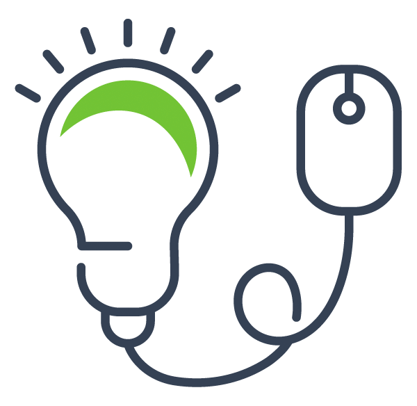 bulb mouse icon