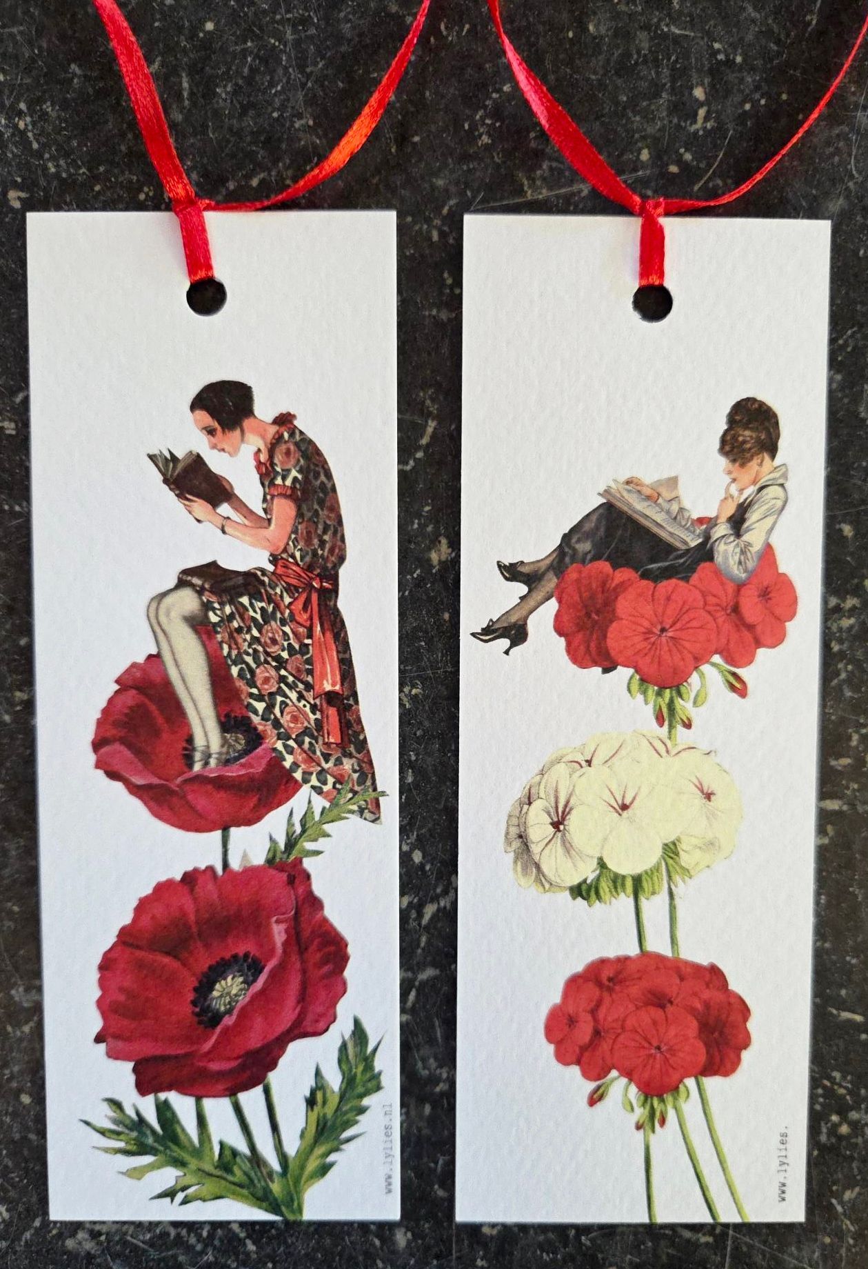 BOEKEN LEGGER - LEES DAMETJE OP BLOEMEN