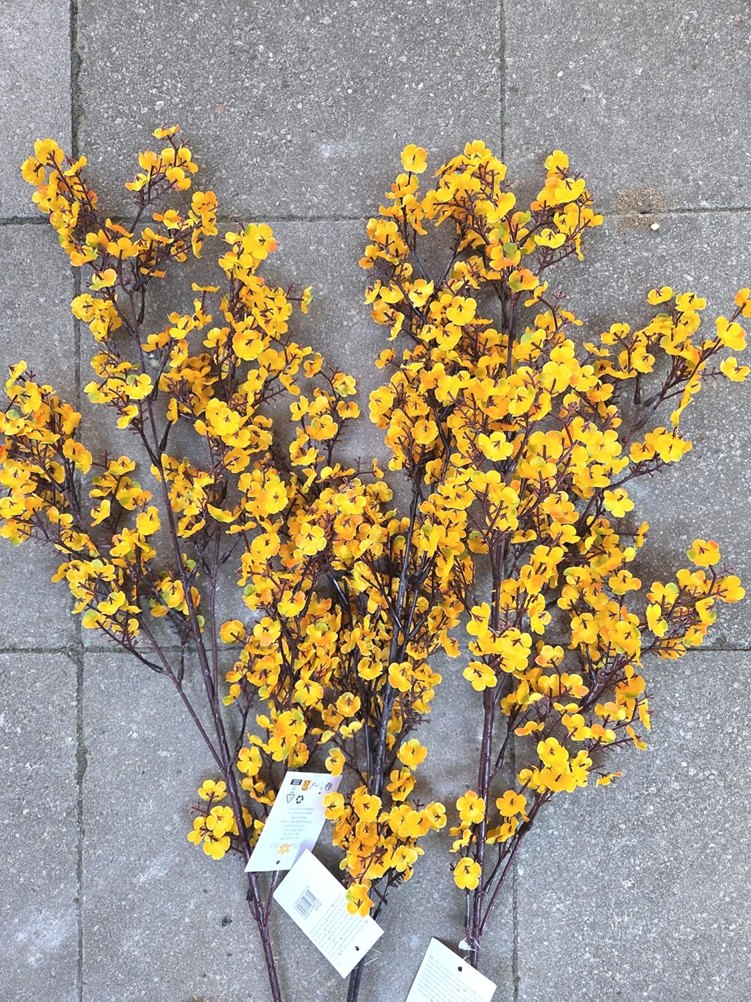 GELE BLOEMETJES TAK - CLAYRE & EEF