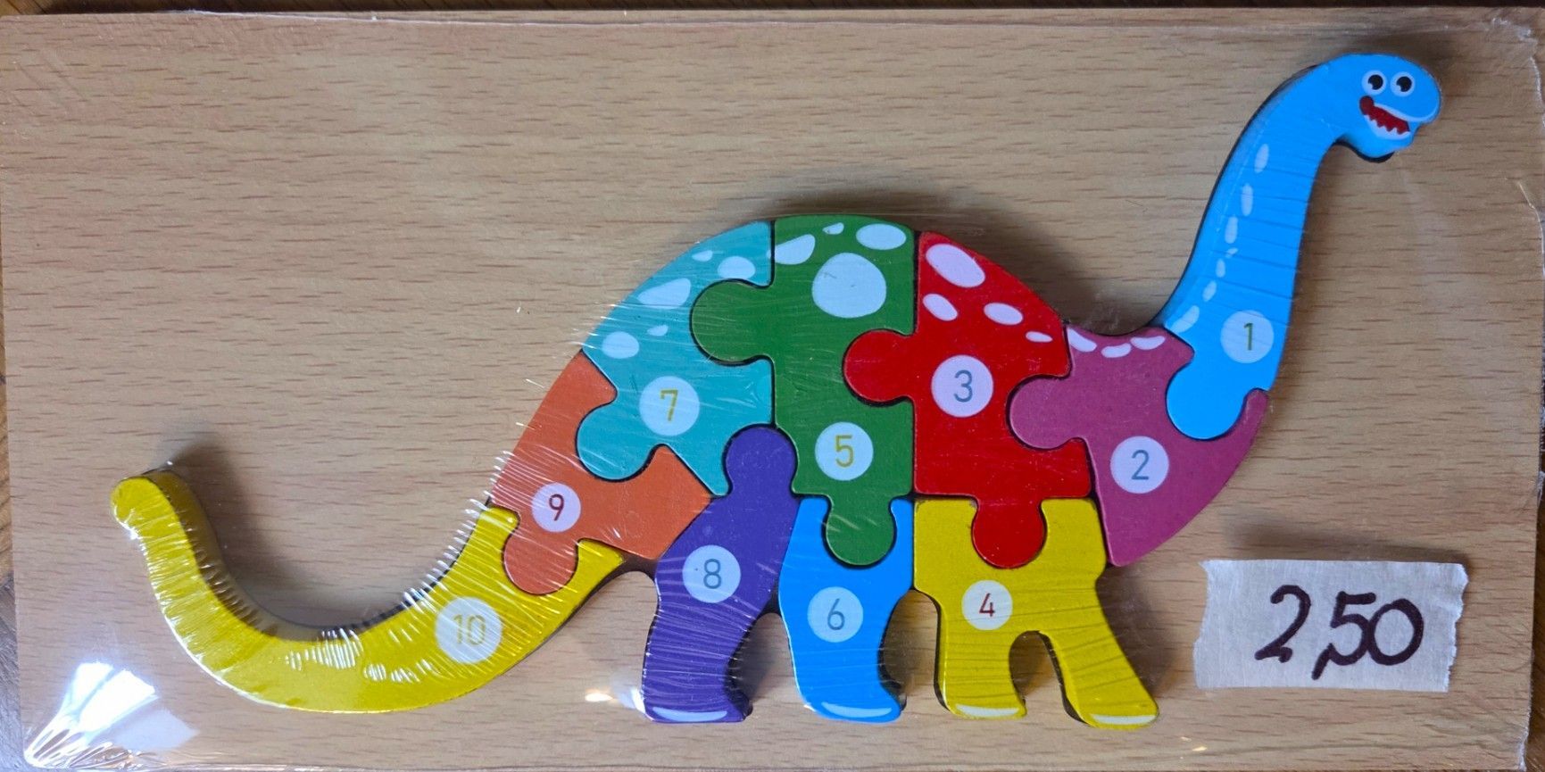 PUZZELTJE - CIJFERS - DINO