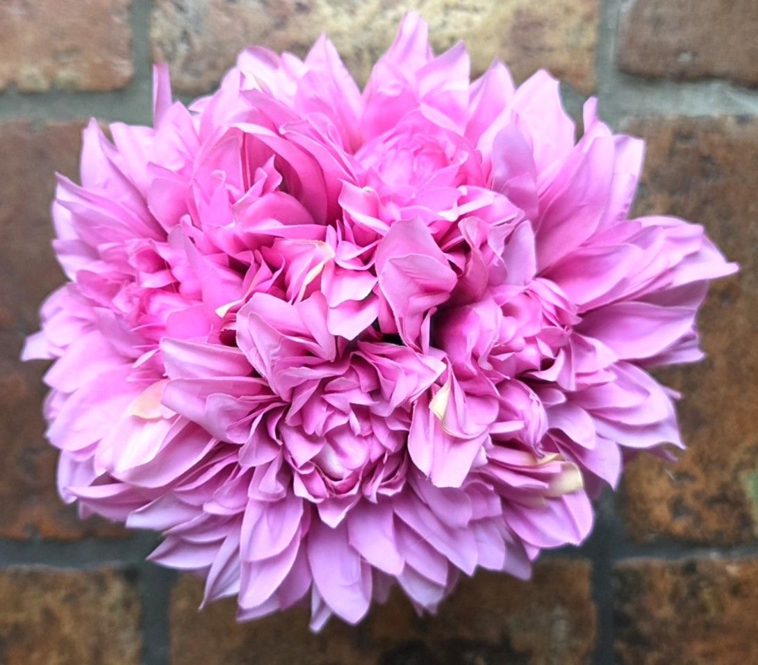 BOEKETJE - KUNST - DAHLIA (5)