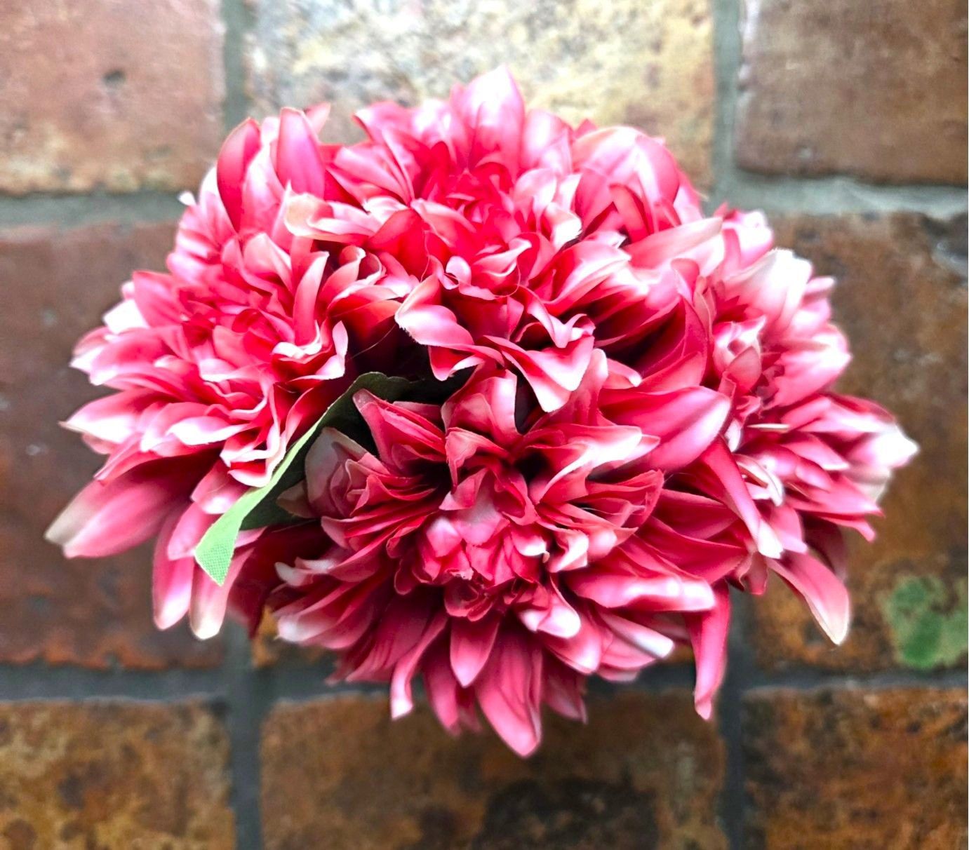 BOEKETJE - KUNST - DAHLIA (3)