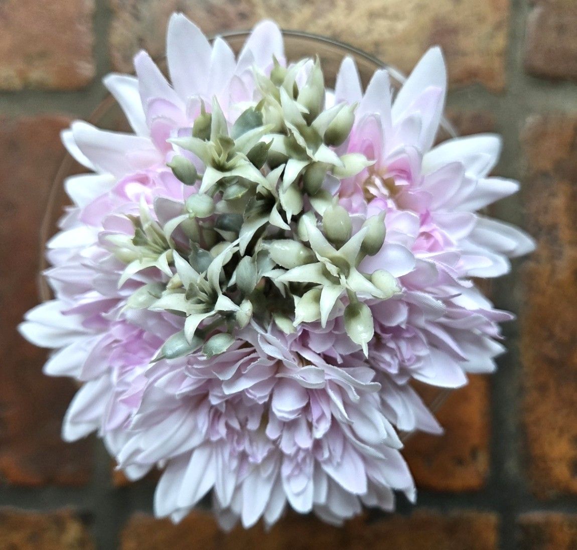BOEKETJE - KUNST - DAHLIA  (1)