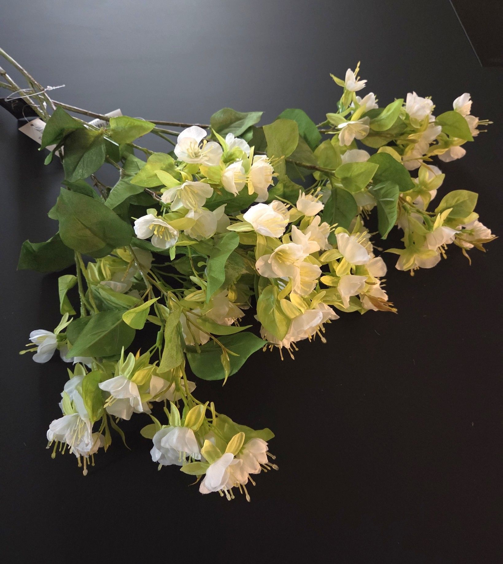 OPRUIMING - BLOEMEN TAK - KUNST - WIT - NU 4 EURO