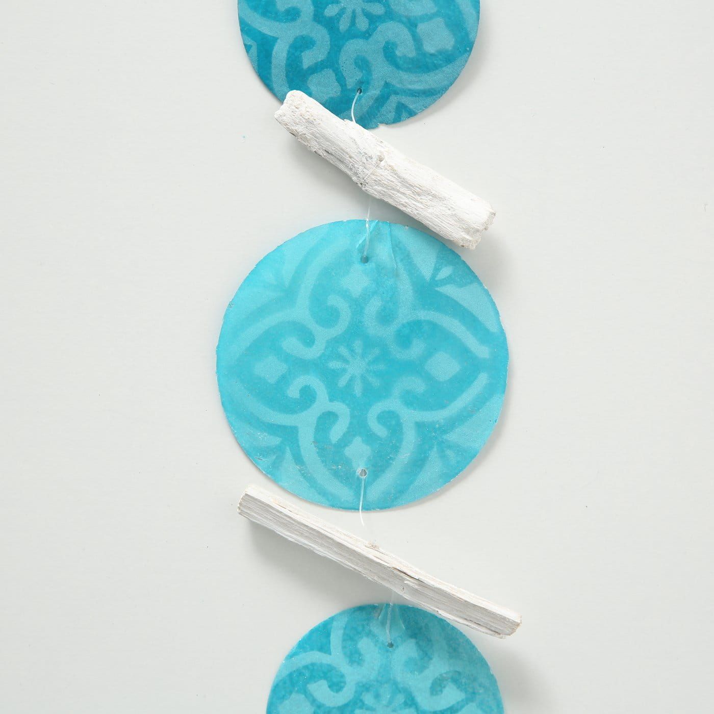 OPRUIMING - CAPIZ GUIRLANDE - AQUA  BOLTZE VAN 11,50 NU 7,50