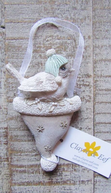 CLAYRE & EEF - HANGER - VOGELTJE IN MUTS
