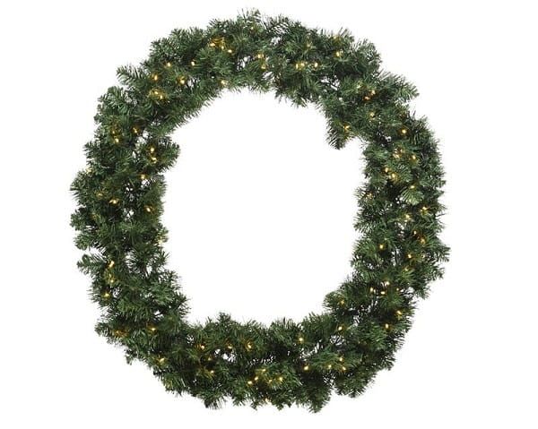 IMPERIAL PINE KUNST KRANS - 50 CM - MET LED VERLICHTING