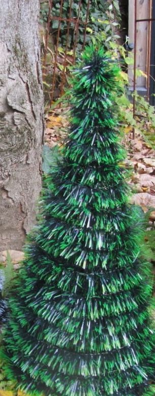 DECORATIE  KONISCHE KERSTBOOM - GROEN