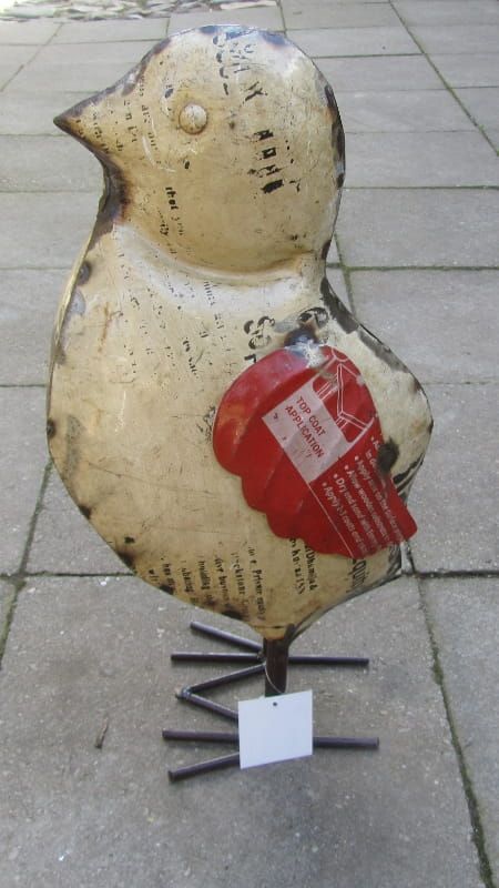 OPRUIMING - STREET ART - XL VOGEL VAN 32,50 NU 19,50
