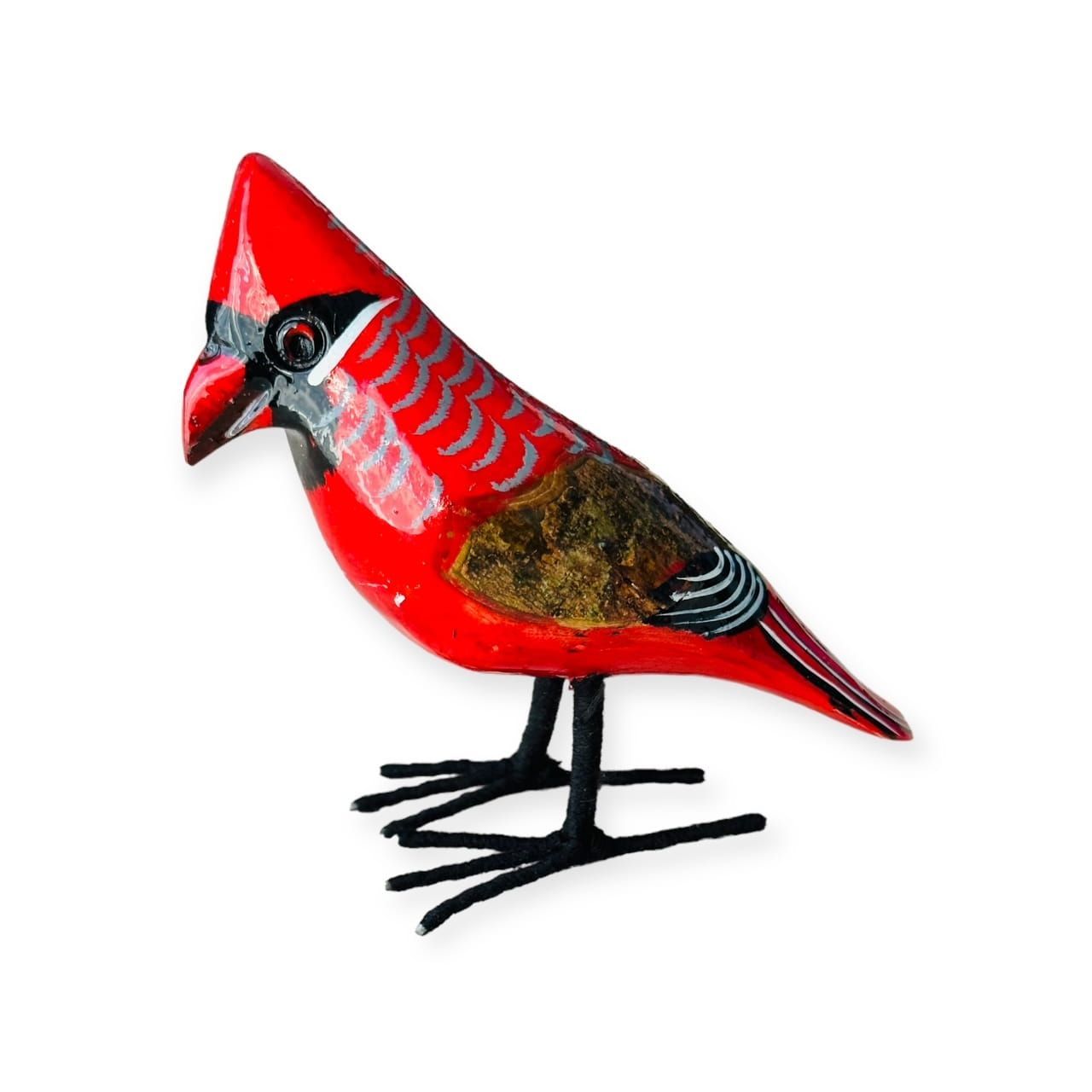 RODE KARDINAAL - HANDMADE IN KENIA