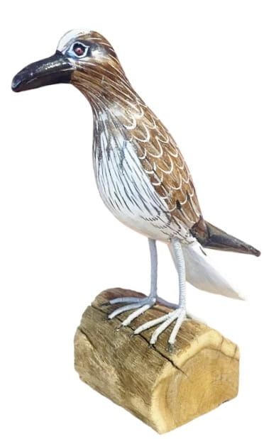 STRANDLOPER - HOUT - HANDGEMAAKT