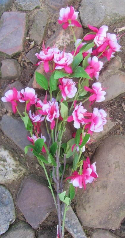 PRACHTIGE FUCHSIA KUNST TAK (BELLENPLANT) ROZE