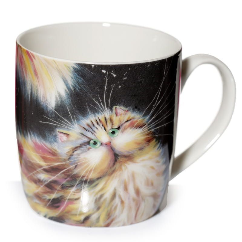 RAINBOW CAT - PORSELEIN - KIM HASKINS
