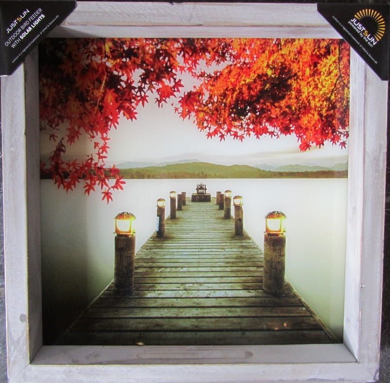 JUST SUN - TUIN WAND DECORATIE - STEIGER MET LED