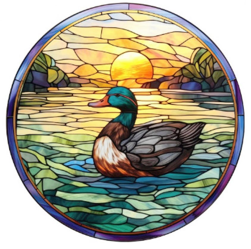 EEND - STICKER RAAMDECORATIE 25 CM.