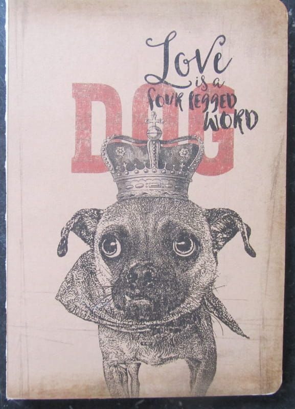 CLAYRE & EEF - NOTITIE BOEKJE - LOVE IS A FOUR LEGGED WORD
