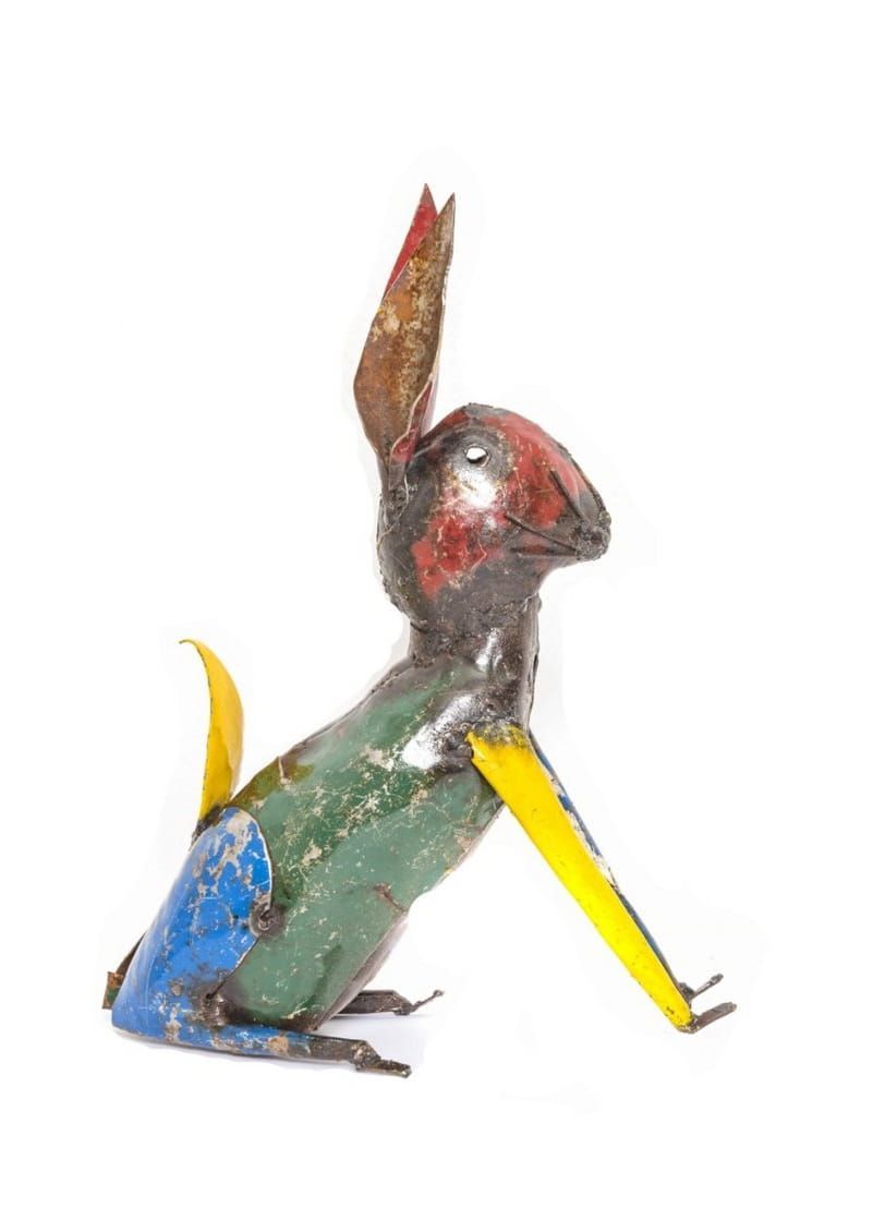 KONIJN - STREET ART - HAND MADE - FAIRTRADE (1)