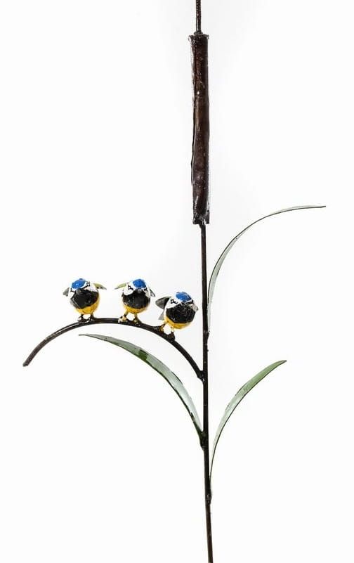 PIMPELMEESJES OP RIET - STREETART - FAIRTRADE