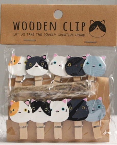 KNIJPERTJES - 10 STUKS 1 EURO - KATTENKOPJES