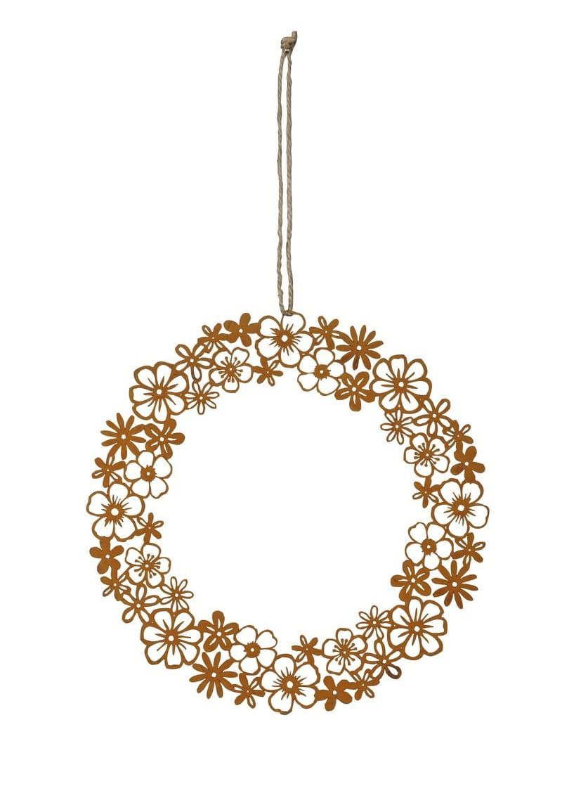 METALEN BLOEMEN KRANSJE