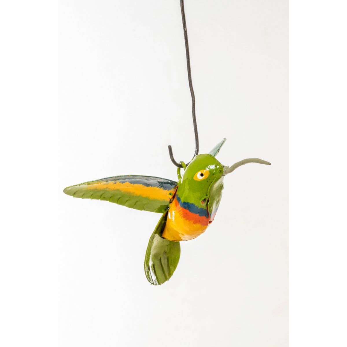 KOLIBRI - STREET ART - FAIRTRADE - HANDMADE - HANG DECORATIE (1)