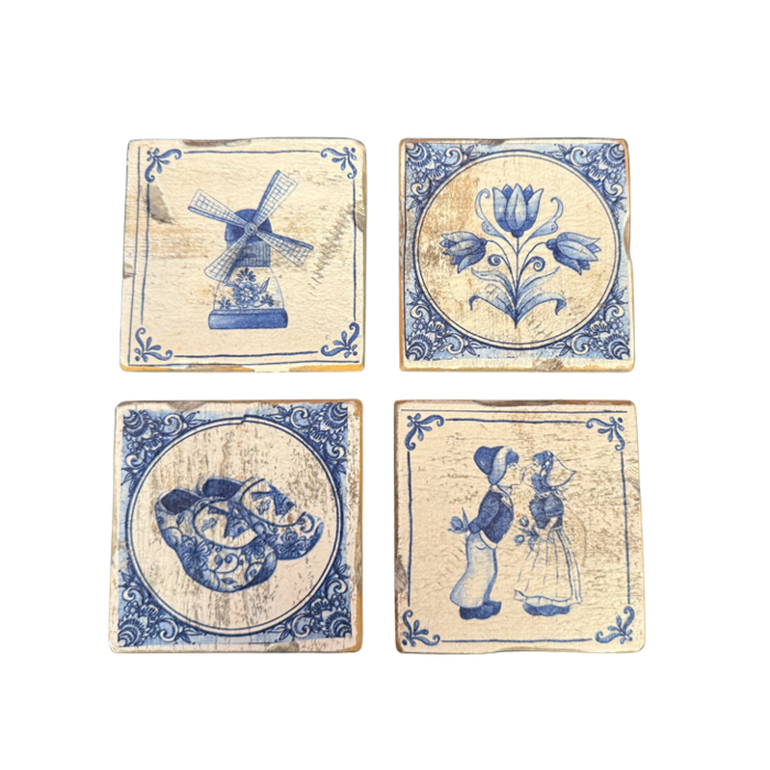 DUTCH MOOD - ONDERZETTERS - DELFTS BLAUW - HOLLAND