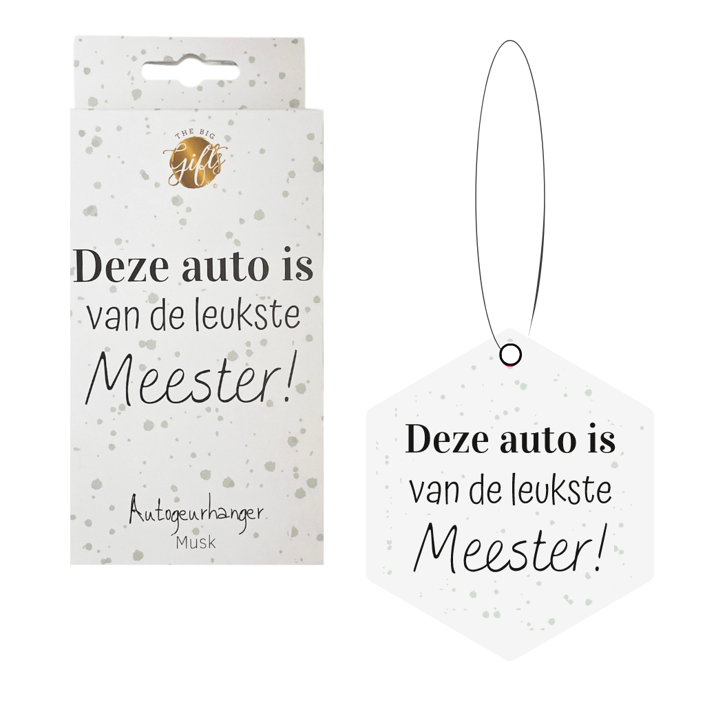 LEUK KADOOTJE VOOR DE SCHOOLGAANDE KIDS - DE LEUKSTE MEESTER