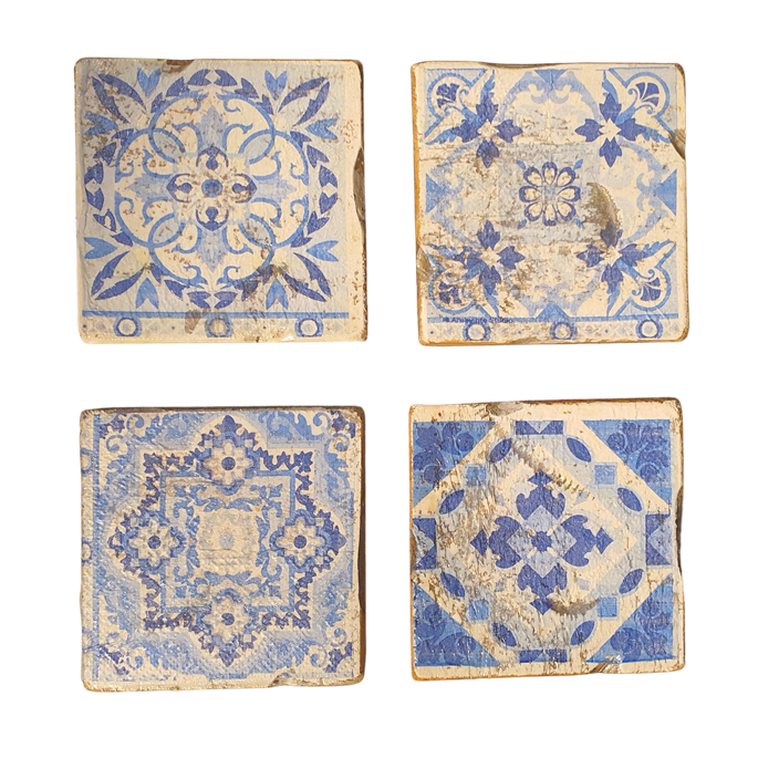DUTCH MOOD - ONDERZETTERS - BLAUW - TEGEL OUD HOLLANDS (2)