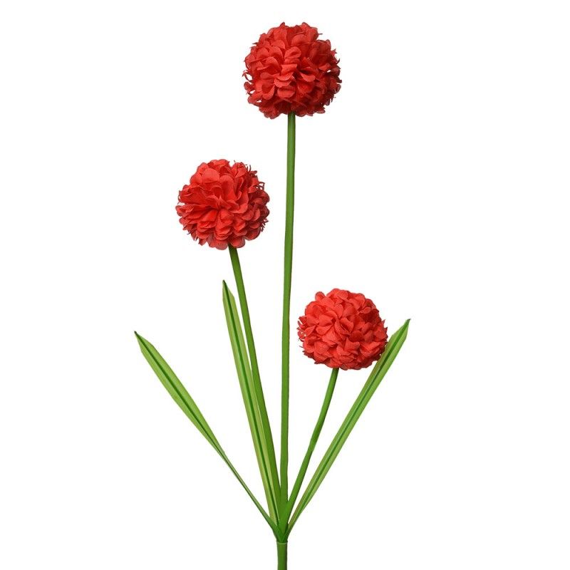 CLAYRE & EEF - KUNST - POMPOM - ROOD